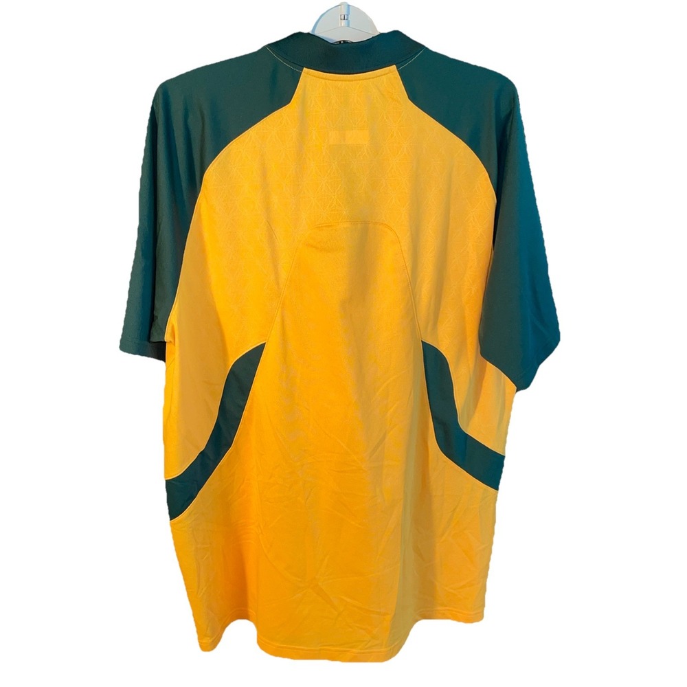 Reebok Green Bay Packers Polo Shirt Men's XL Green Gold Embroidered NFL - Picture 6 of 7